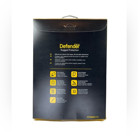 NEW Otterbox Defender Series Case & Screen Protector Apple iPad 5th & 6th gen